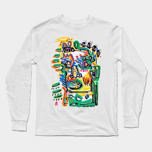 face Long Sleeve T-Shirt